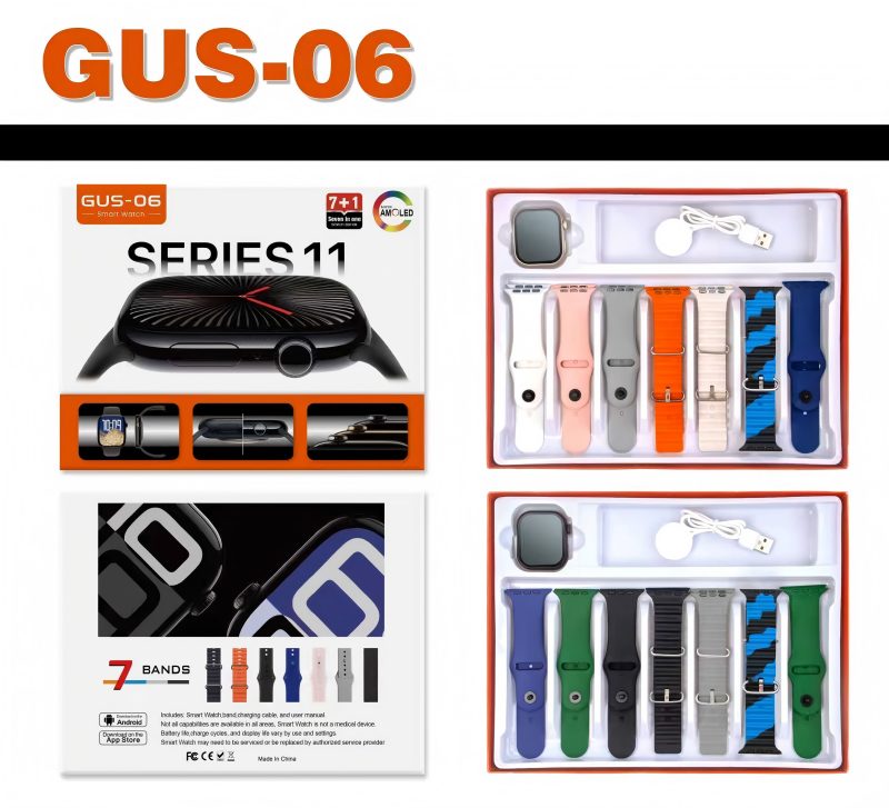 GUS-06 series11 智能手表7+1套装
